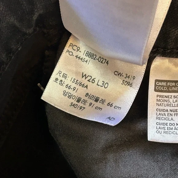 Levi's 721 Black Label Women's  High Rise Skinny Jeans. W26xL30 - Picture 6 of 11